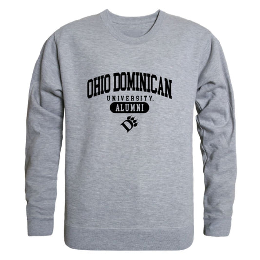 Ohio Dominican University Panthers Alumni Fleece Crewneck Pullover Sweatshirt
