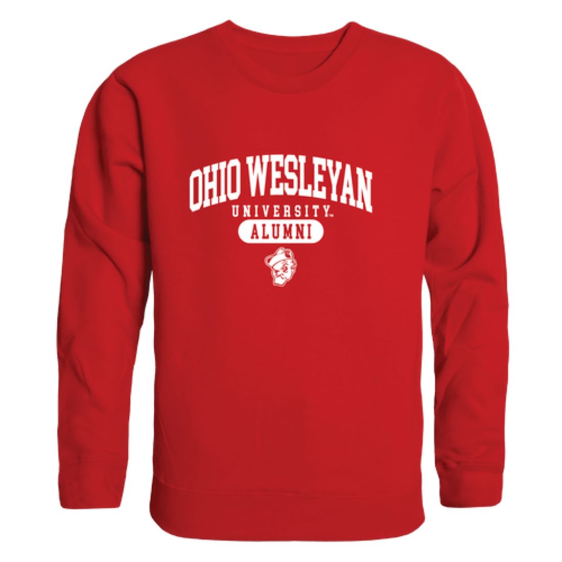 Ohio Wesleyan University Bishops Alumni Fleece Crewneck Pullover Sweatshirt