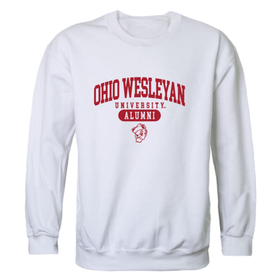 Ohio Wesleyan University Bishops Alumni Fleece Crewneck Pullover Sweatshirt