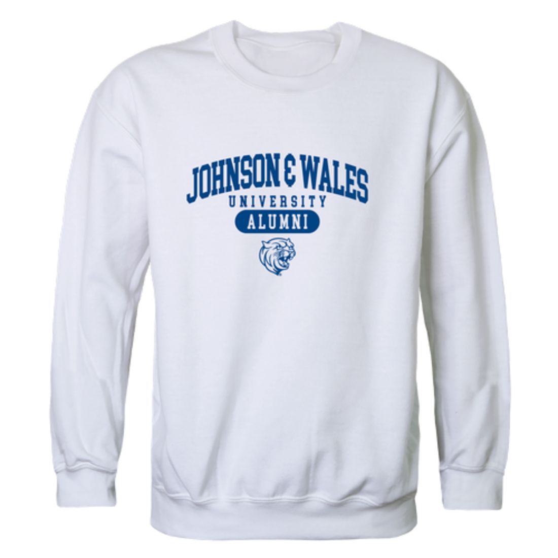 Johnson & Wales University Wildcats Alumni Fleece Crewneck Pullover Sweatshirt