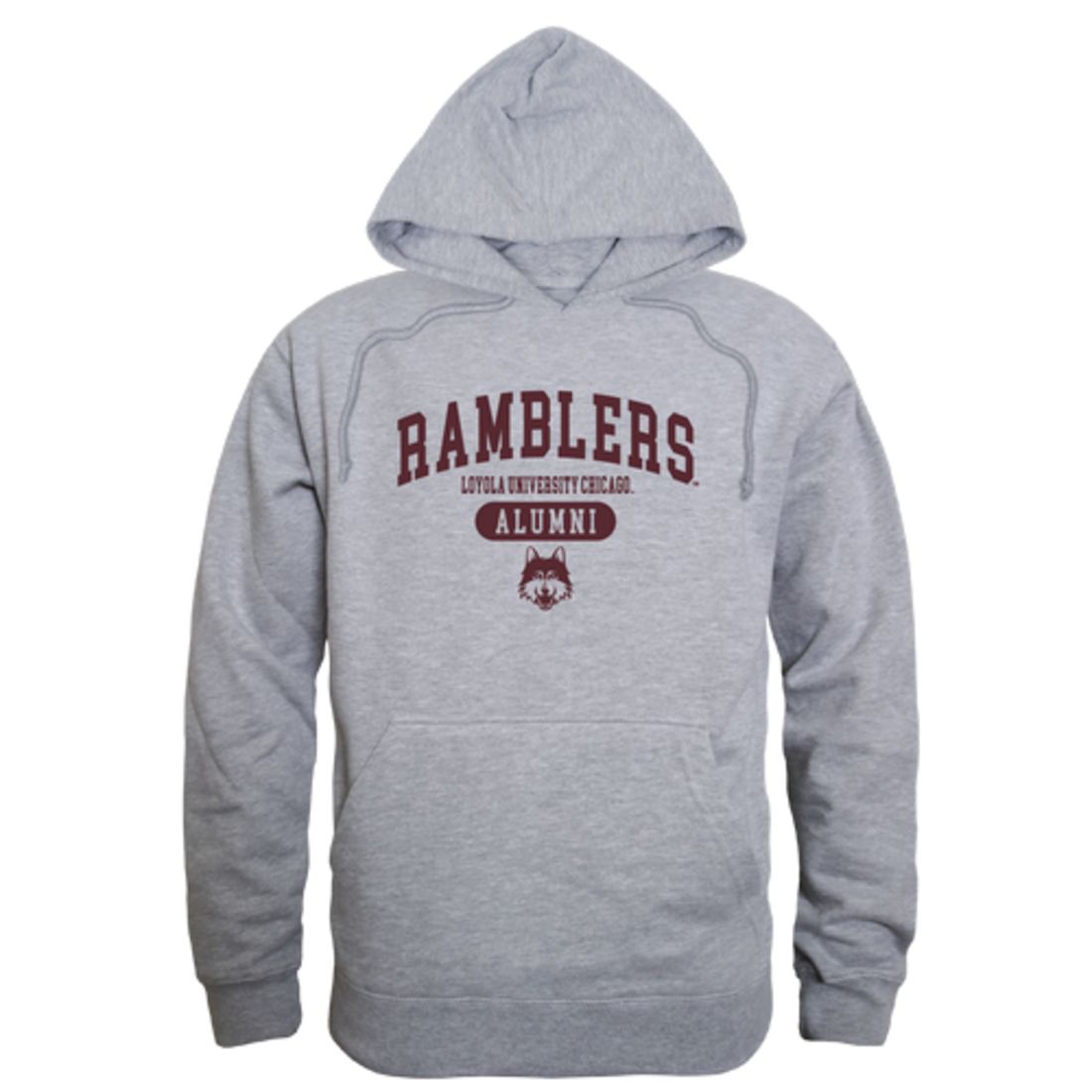 LUC Loyola University Chicago Ramblers Alumni Fleece Hoodie Sweatshirts