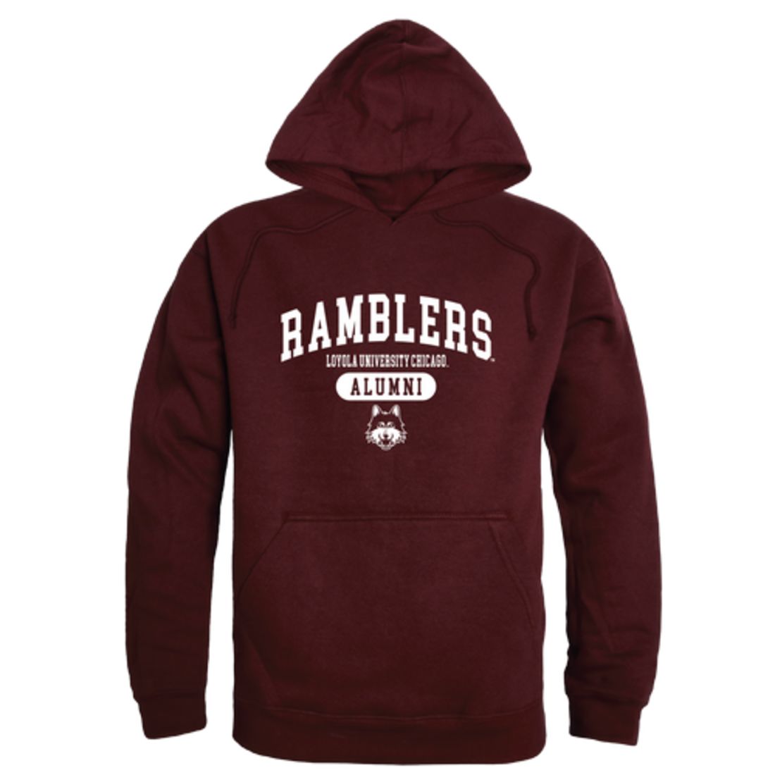 LUC Loyola University Chicago Ramblers Alumni Fleece Hoodie Sweatshirts