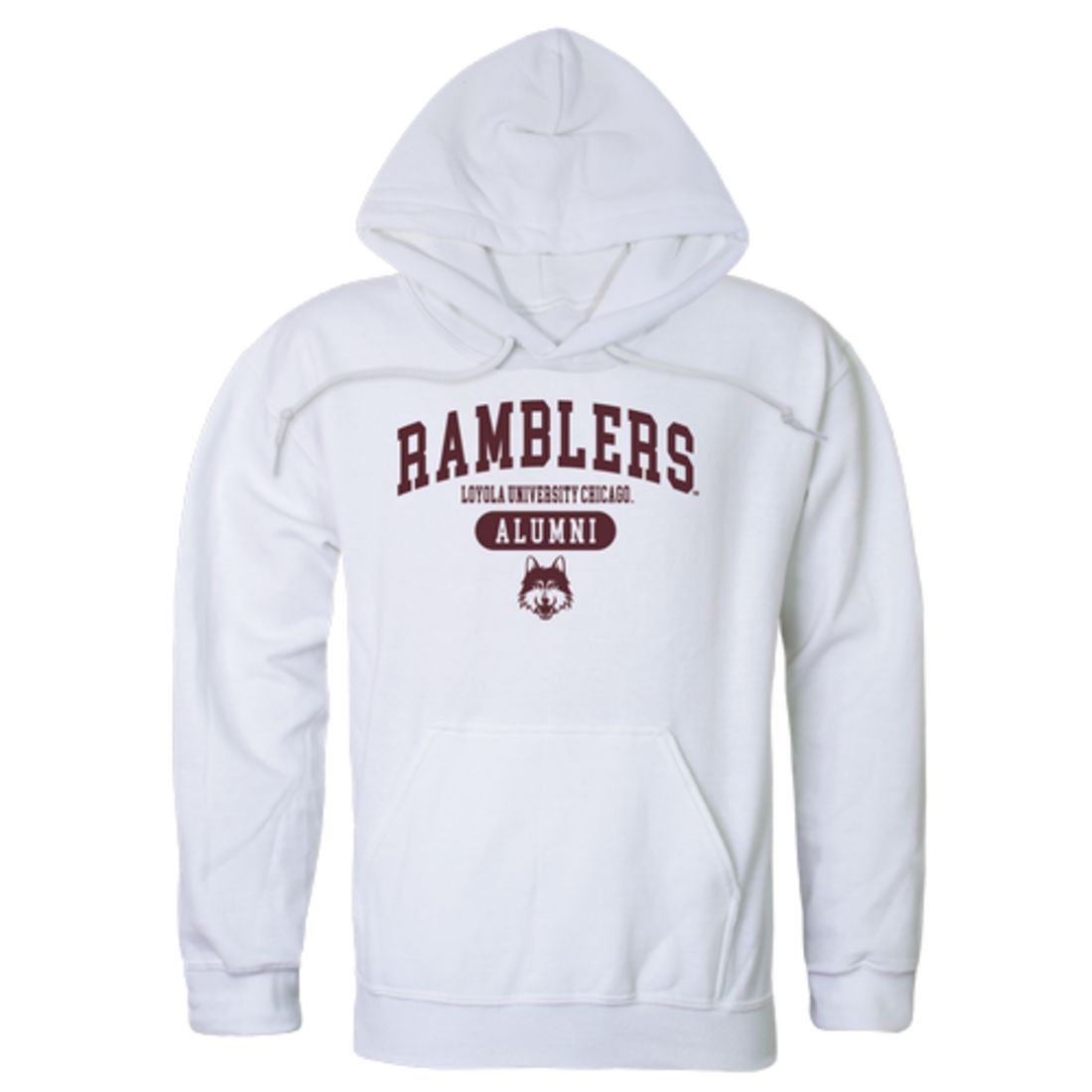 LUC Loyola University Chicago Ramblers Alumni Fleece Hoodie Sweatshirts