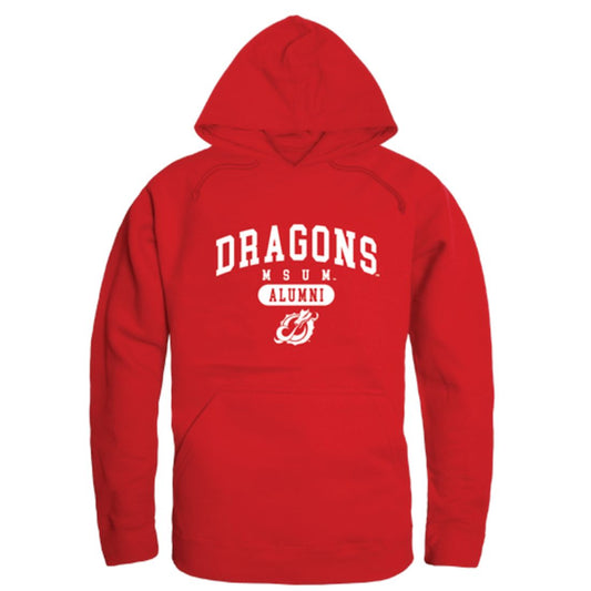MSUM Minnesota State University Moorhead Dragons Alumni Fleece Hoodie Sweatshirts