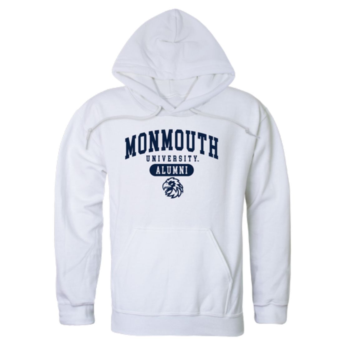 Monmouth University Hawks Alumni Fleece Hoodie Sweatshirts