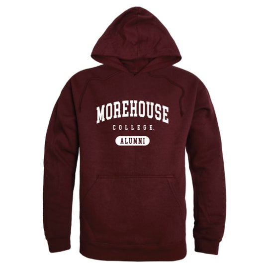 Morehouse College Maroon Tigers Alumni Fleece Hoodie Sweatshirts