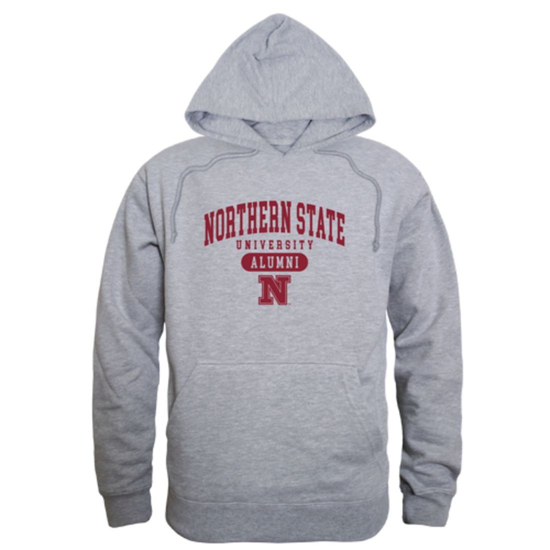 NSU Northern State University Wolves Alumni Fleece Hoodie Sweatshirts
