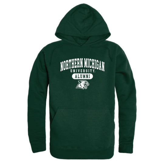 NMU Northern Michigan University Wildcats Alumni Fleece Hoodie Sweatshirts