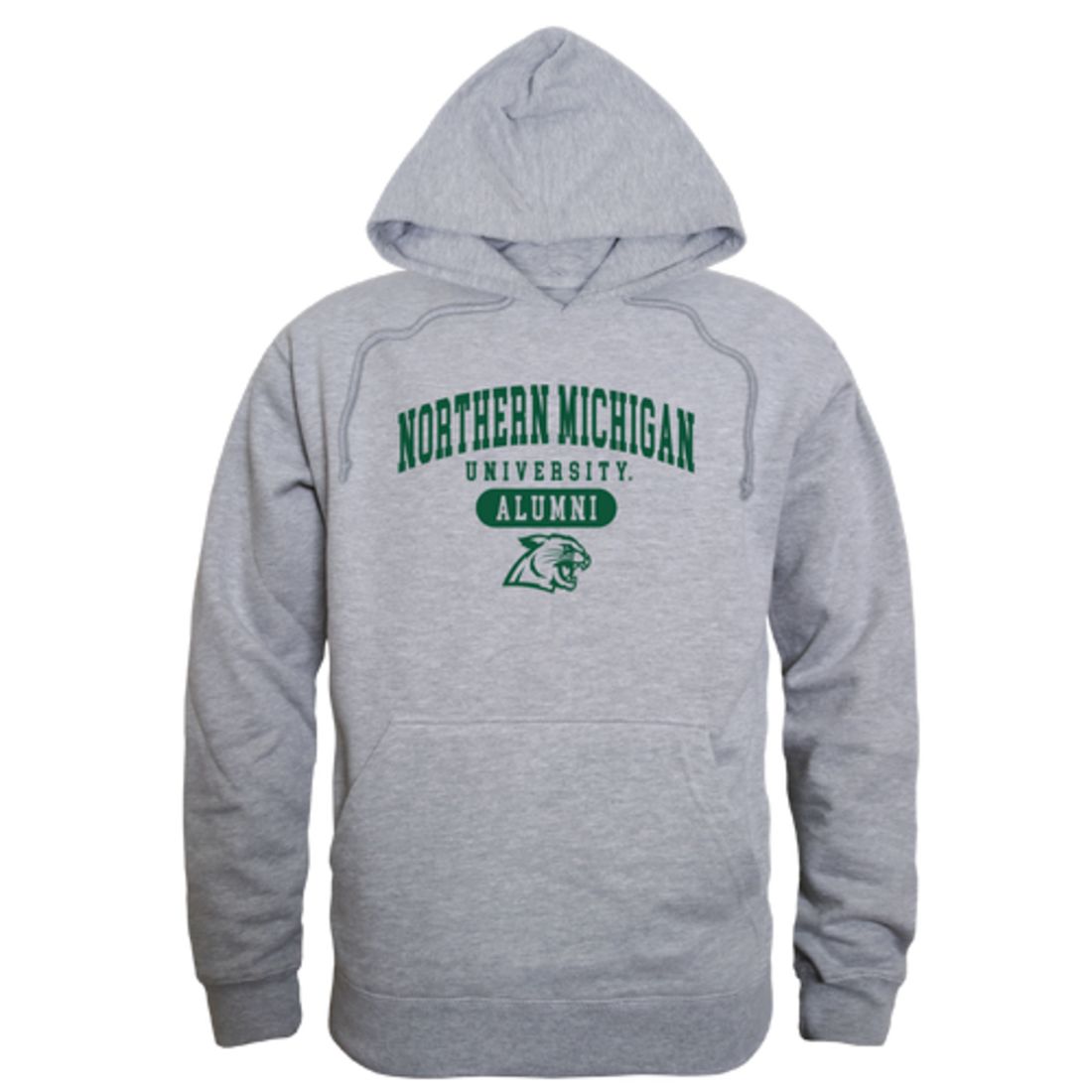 NMU Northern Michigan University Wildcats Alumni Fleece Hoodie Sweatshirts