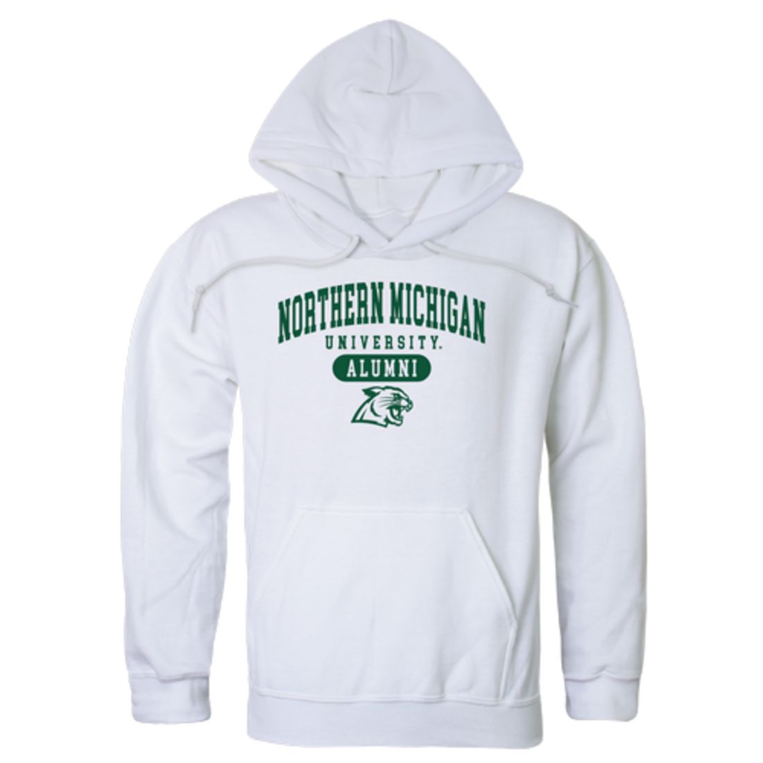 NMU Northern Michigan University Wildcats Alumni Fleece Hoodie Sweatshirts