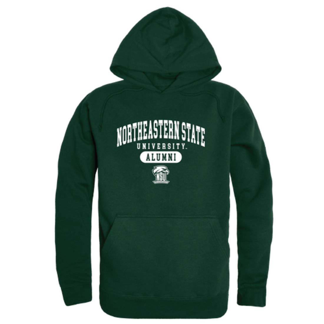 NSU Northeastern State University RiverHawks Alumni Fleece Hoodie Sweatshirts