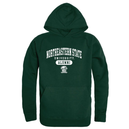 NSU Northeastern State University RiverHawks Alumni Fleece Hoodie Sweatshirts