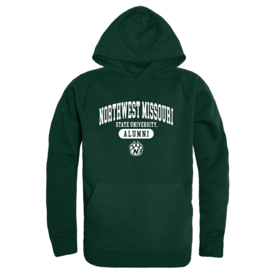 NW Northwest Missouri State University Bearcat Alumni Fleece Hoodie Sweatshirts
