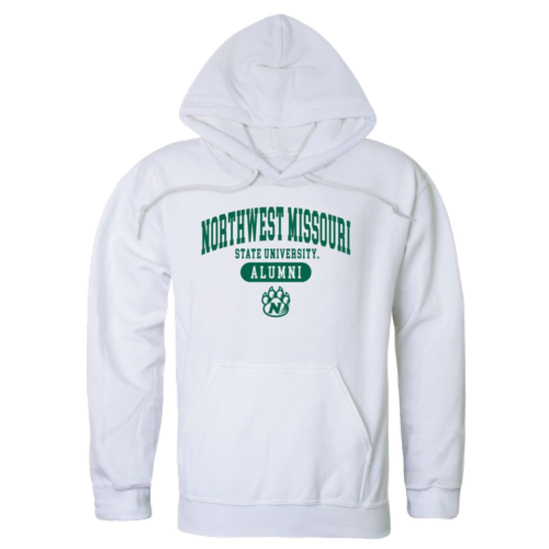 NW Northwest Missouri State University Bearcat Alumni Fleece Hoodie Sweatshirts