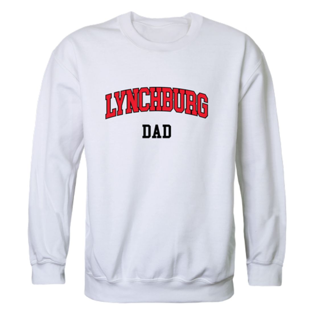 Lynchburg College Hornets Dad Fleece Crewneck Pullover Sweatshirt