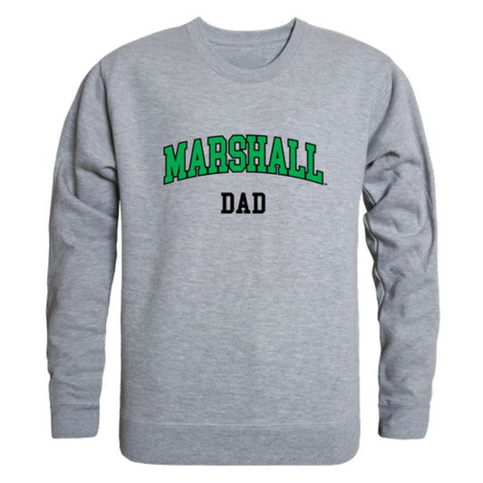 Marshall University Thundering Herd Dad Fleece Crewneck Pullover Sweatshirt