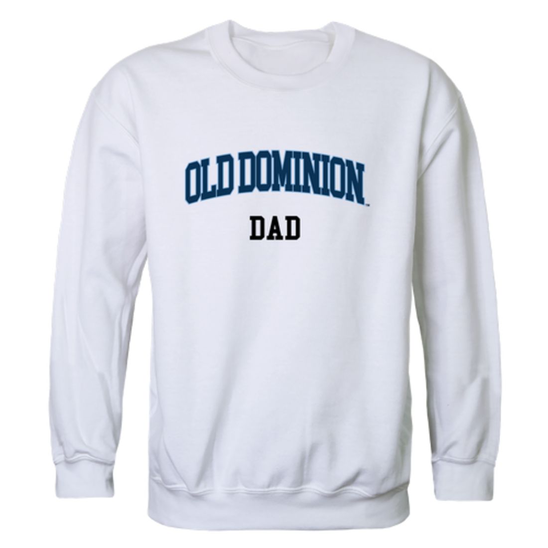 Old Dominion University Monarchs Dad Fleece Crewneck Pullover Sweatshirt
