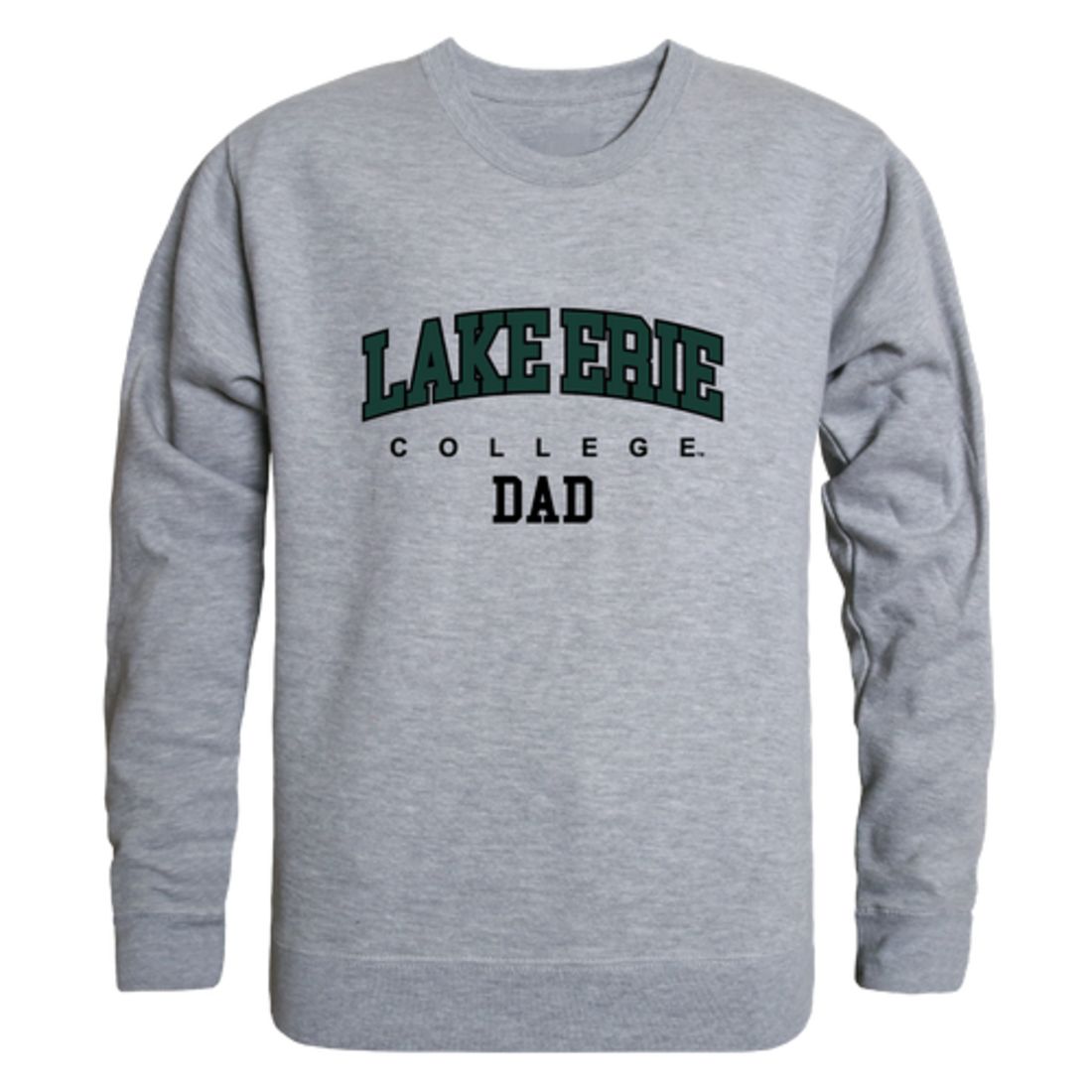 Lake Erie College Storm Dad Fleece Crewneck Pullover Sweatshirt Forest