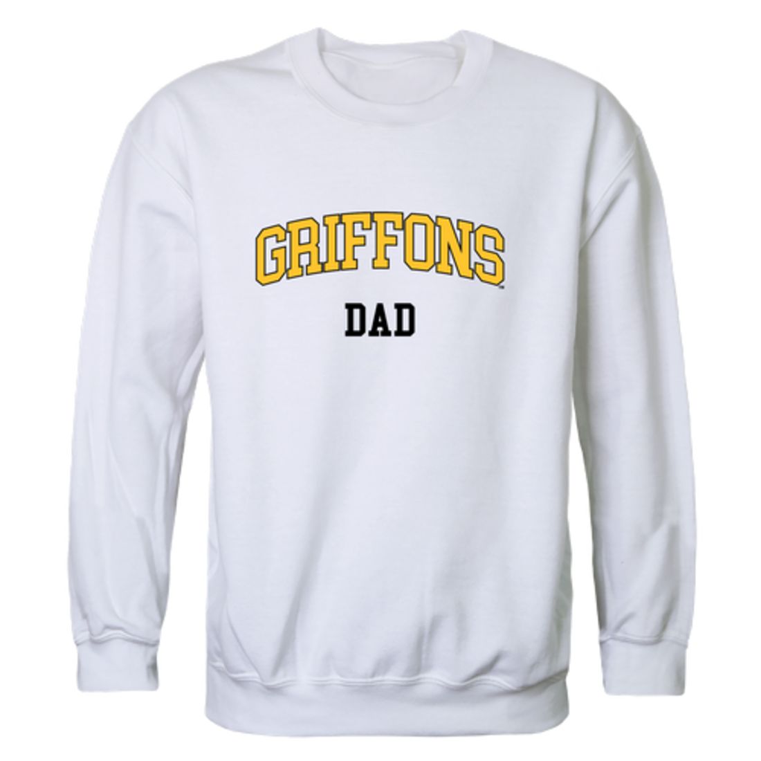 MWSU Missouri Western State University Griffons Dad Fleece Crewneck Pullover Sweatshirt Heather Charcoal
