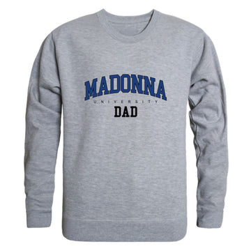 Madonna University Crusaders Dad Fleece Crewneck Pullover Sweatshirt