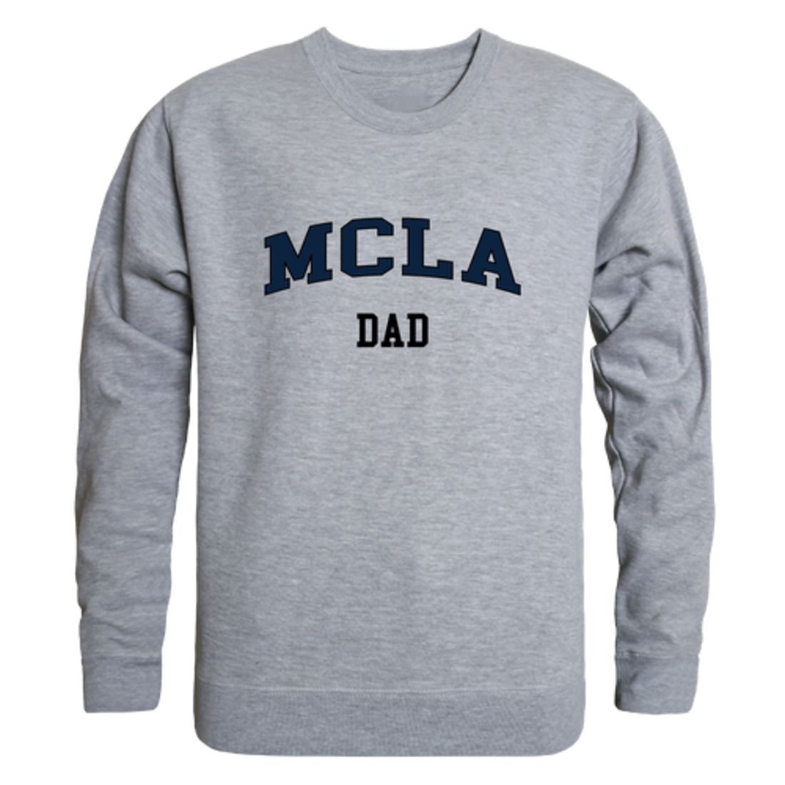 Massachusetts College of Liberal Arts Trailblazers Dad Fleece Crewneck Pullover Sweatshirt