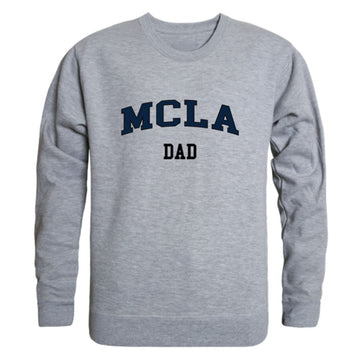 Massachusetts College of Liberal Arts Trailblazers Dad Fleece Crewneck Pullover Sweatshirt