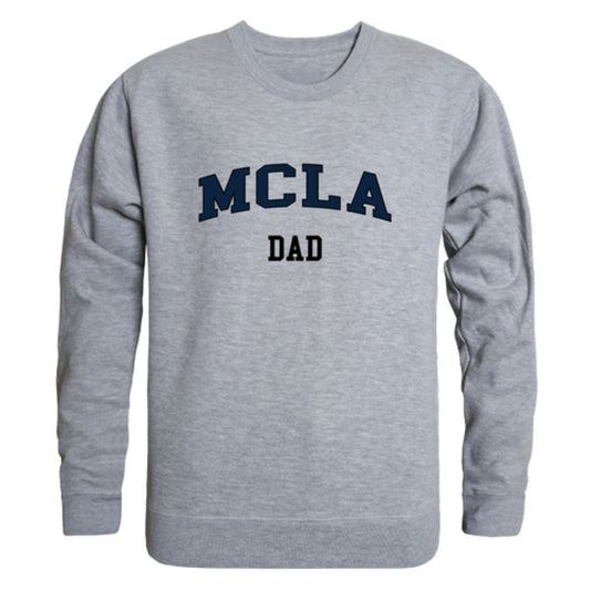 Massachusetts College of Liberal Arts Trailblazers Dad Fleece Crewneck Pullover Sweatshirt