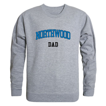 Northwood University Timberwolves Dad Fleece Crewneck Pullover Sweatshirt