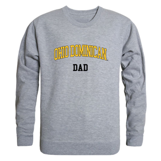 Ohio Dominican University Panthers Dad Fleece Crewneck Pullover Sweatshirt