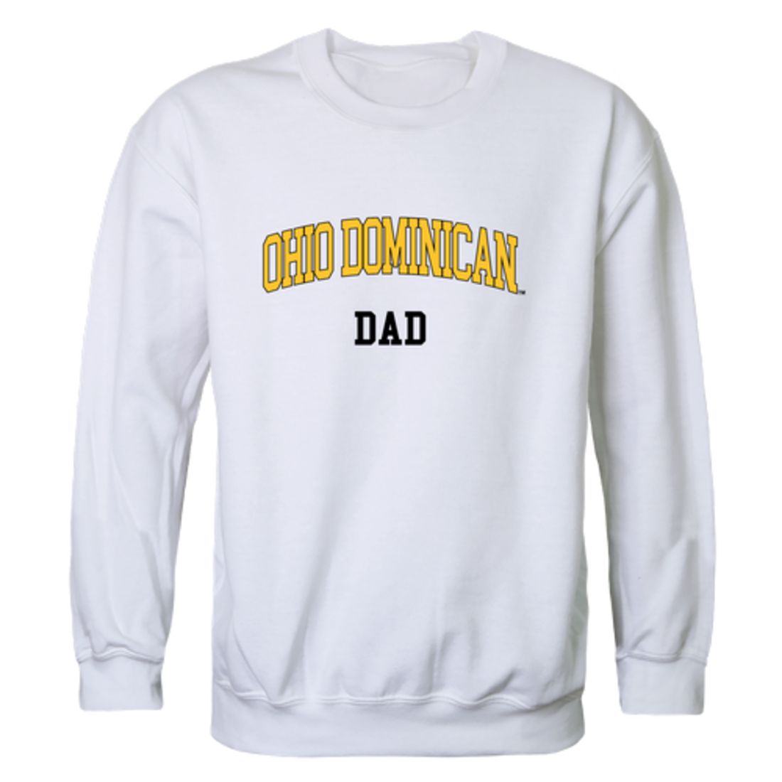 Ohio Dominican University Panthers Dad Fleece Crewneck Pullover Sweatshirt