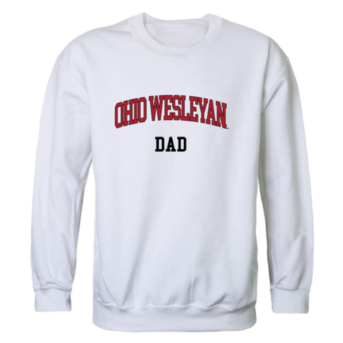 Ohio Wesleyan University Bishops Dad Fleece Crewneck Pullover Sweatshirt