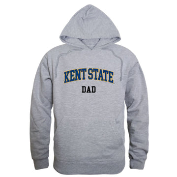 KSU Kent State University The Golden Flashes Dad Fleece Hoodie Sweatshirts Heather Grey
