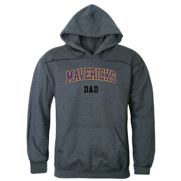 MNSU Minnesota State University Mankato Mavericks Dad Fleece Hoodie Sweatshirts Heather Charcoal