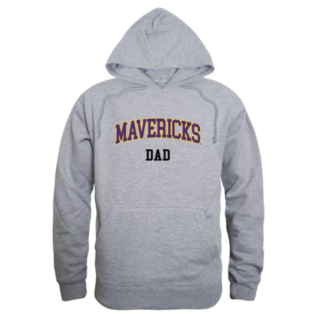 MNSU Minnesota State University Mankato Mavericks Dad Fleece Hoodie Sweatshirts Heather Charcoal