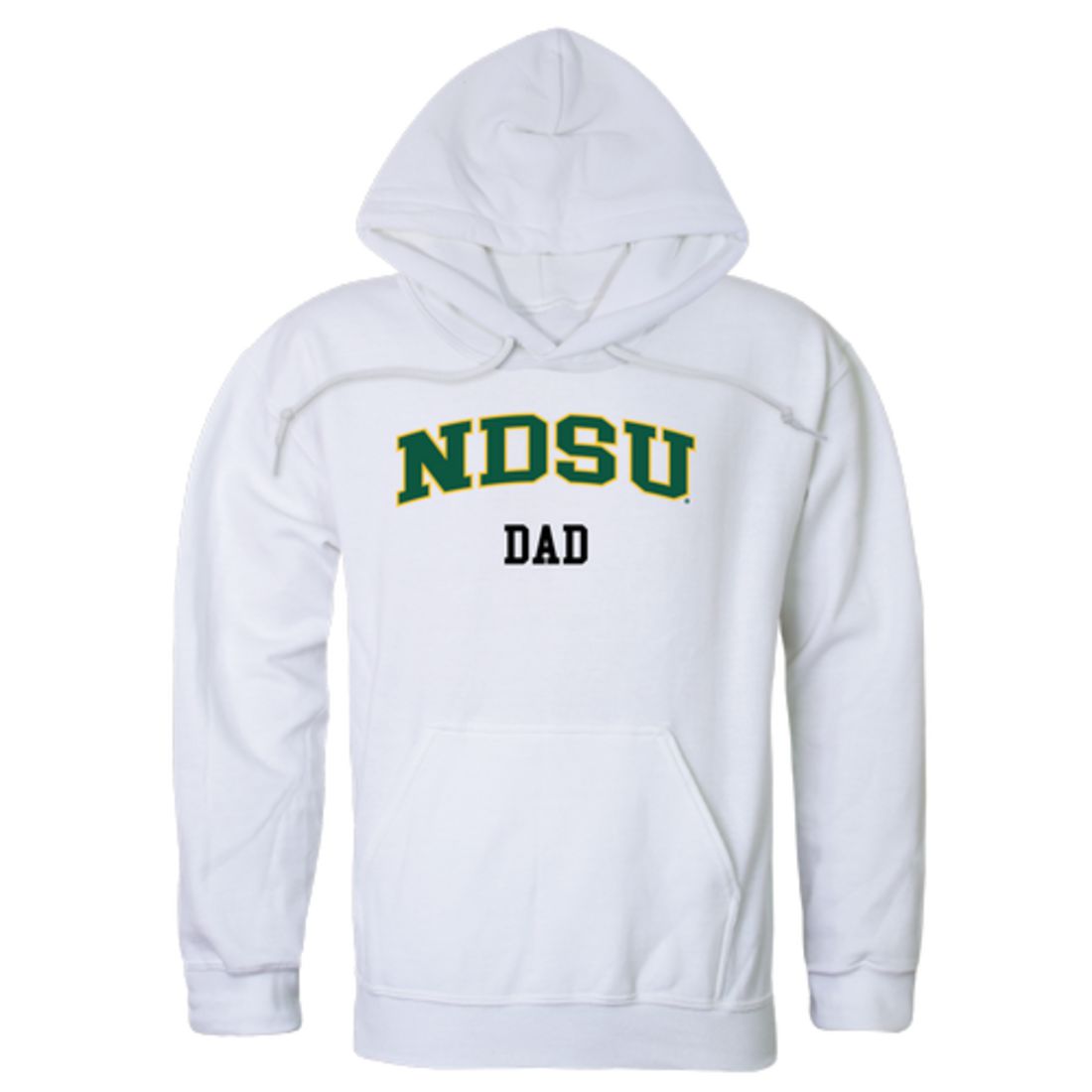 NDSU North Dakota State University Bison Thundering Herd Dad Fleece Hoodie Sweatshirts Forest
