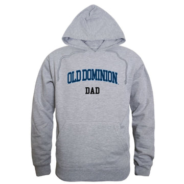 ODU Old Dominion University Monarchs Dad Fleece Hoodie Sweatshirts Heather Grey