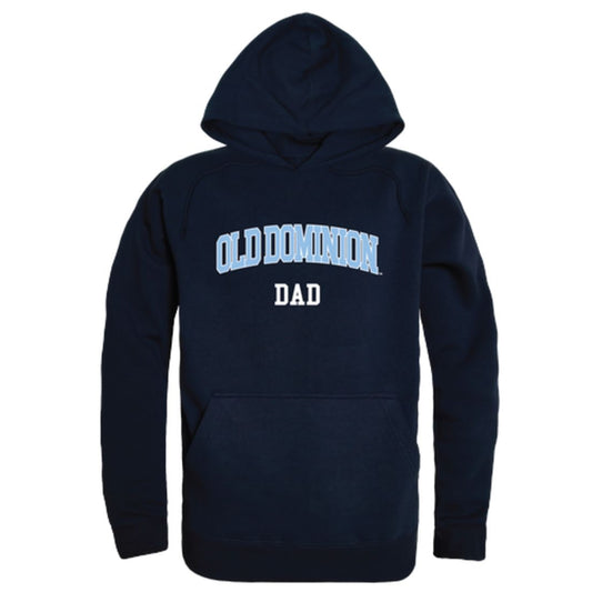 ODU Old Dominion University Monarchs Dad Fleece Hoodie Sweatshirts Heather Grey