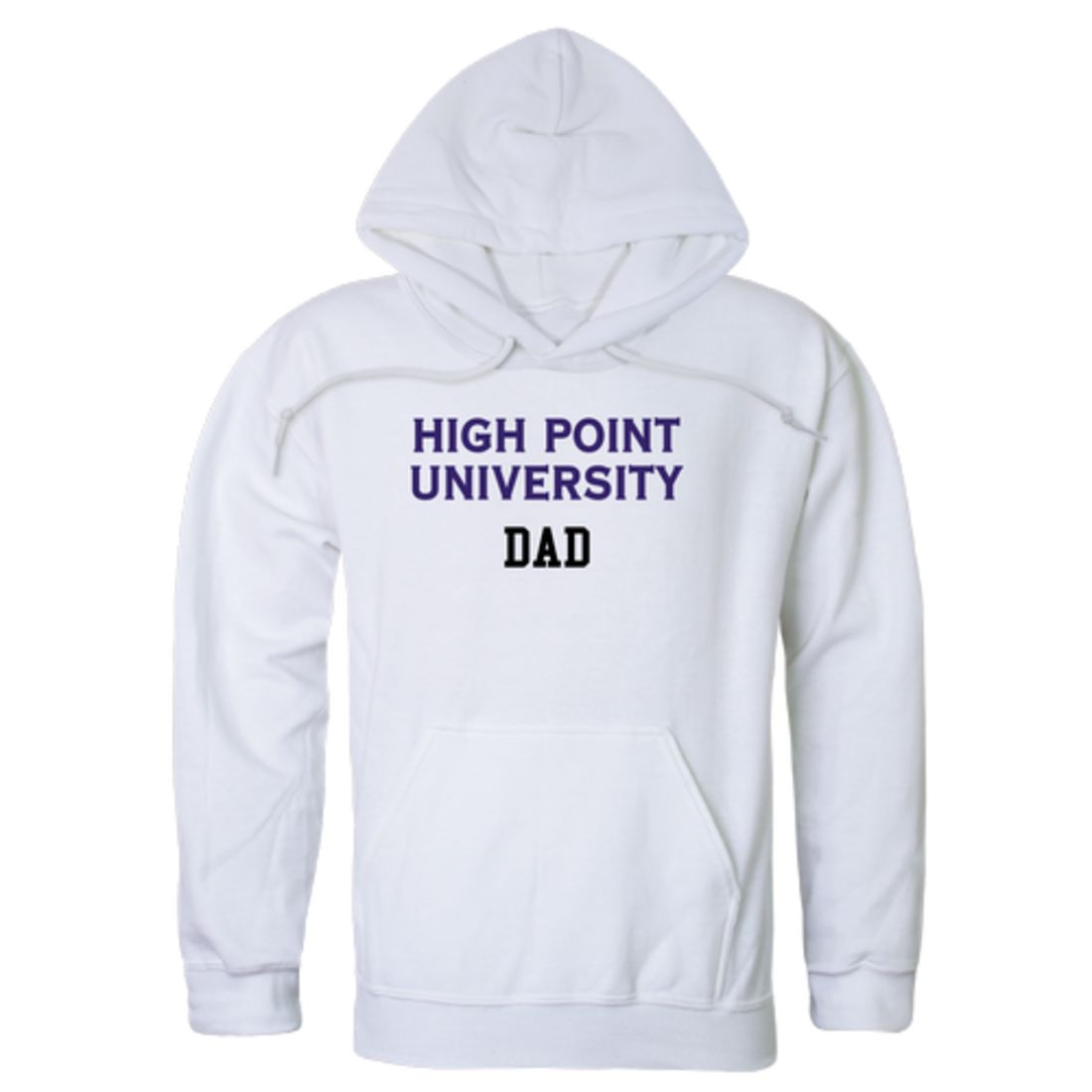 HPU High Point University Panthers Dad Fleece Hoodie Sweatshirts Heather Charcoal