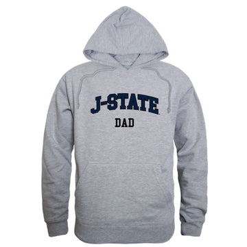 JSU Jackson State University Tigers Dad Fleece Hoodie Sweatshirts Heather Grey