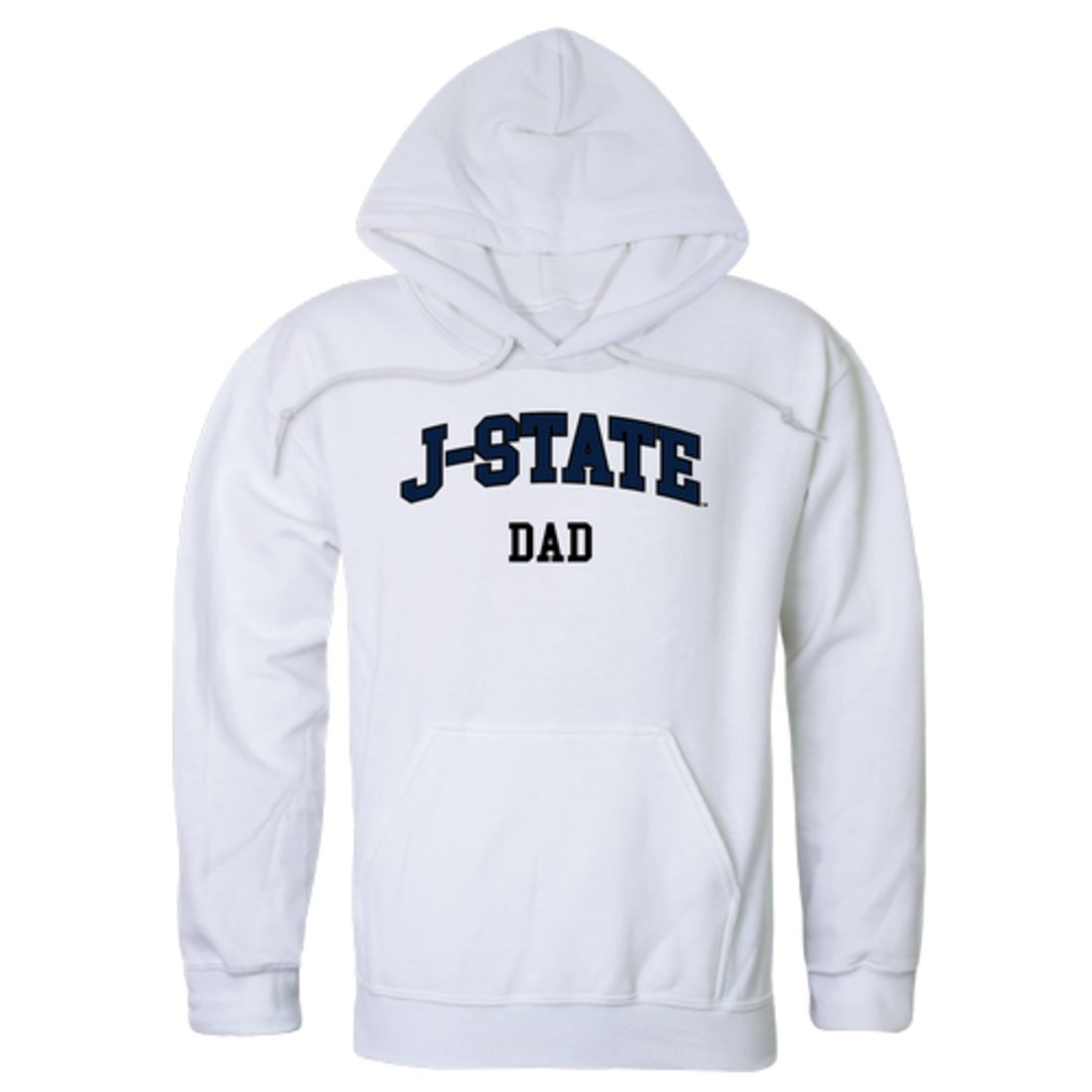 JSU Jackson State University Tigers Dad Fleece Hoodie Sweatshirts Heather Grey