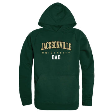 JU Jacksonville University Dolphin Dad Fleece Hoodie Sweatshirts Forest