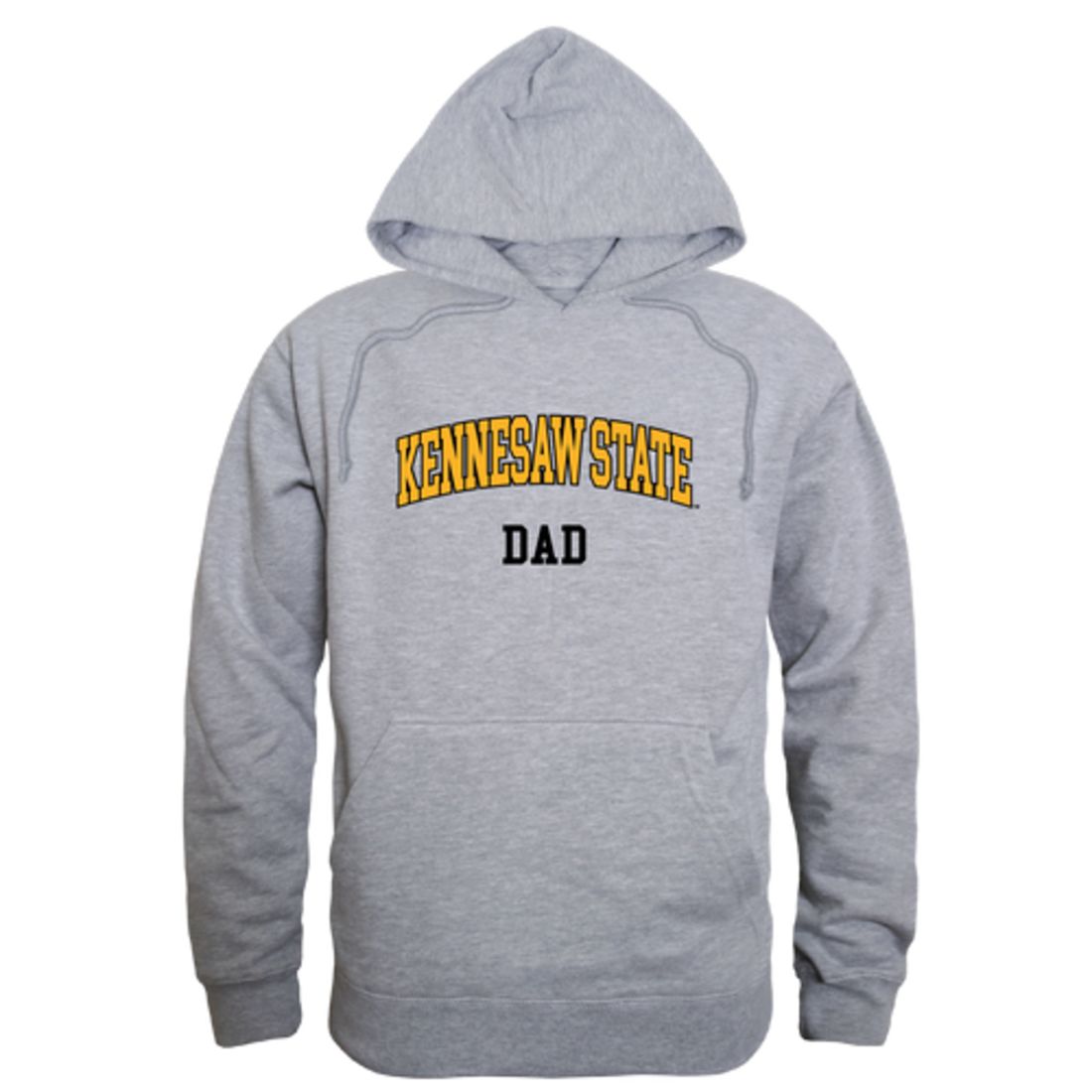 KSU Kennesaw State University Owls Dad Fleece Hoodie Sweatshirts Black