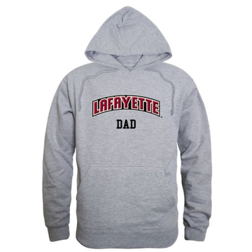Lafayette College Leopards Dad Fleece Hoodie Sweatshirts Heather Grey