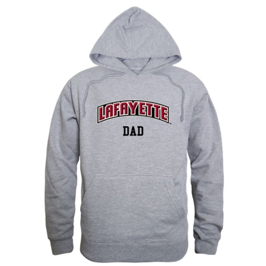 Lafayette College Leopards Dad Fleece Hoodie Sweatshirts Heather Grey