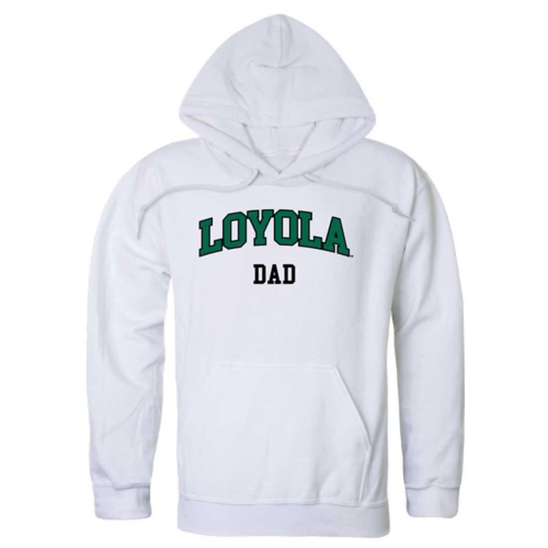Loyola University Maryland Greyhounds Dad Fleece Hoodie Sweatshirts Forest