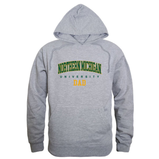 NMU Northern Michigan University Wildcats Dad Fleece Hoodie Sweatshirts Forest