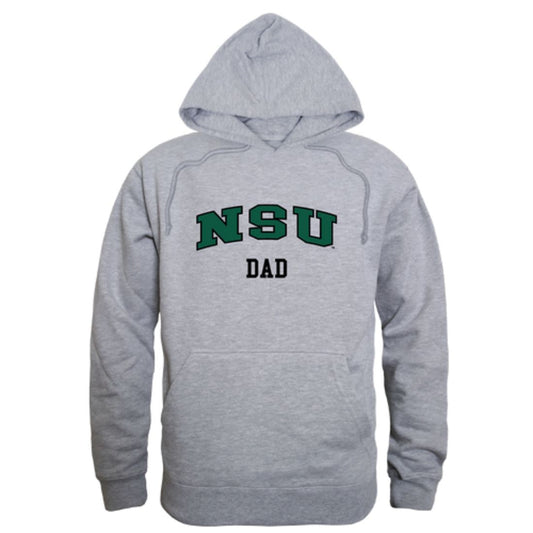 NSU Northeastern State University RiverHawks Dad Fleece Hoodie Sweatshirts Forest