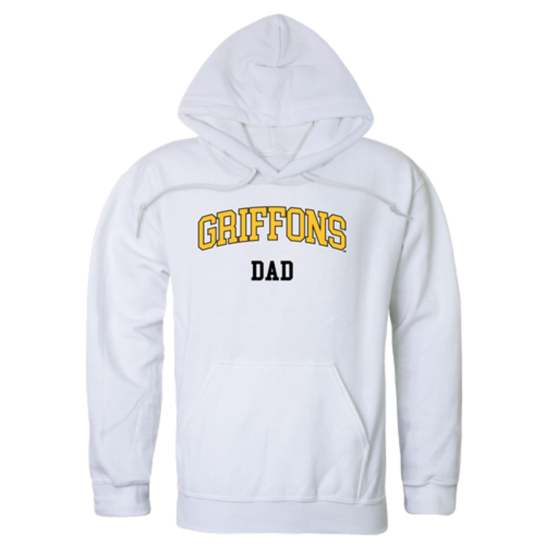 MWSU Missouri Western State University Griffons Dad Fleece Hoodie Sweatshirts Heather Charcoal