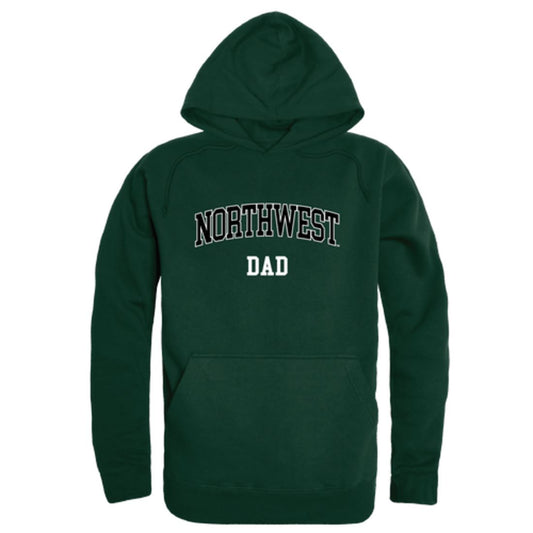 NW Northwest Missouri State University Bearcat Dad Fleece Hoodie Sweatshirts Forest