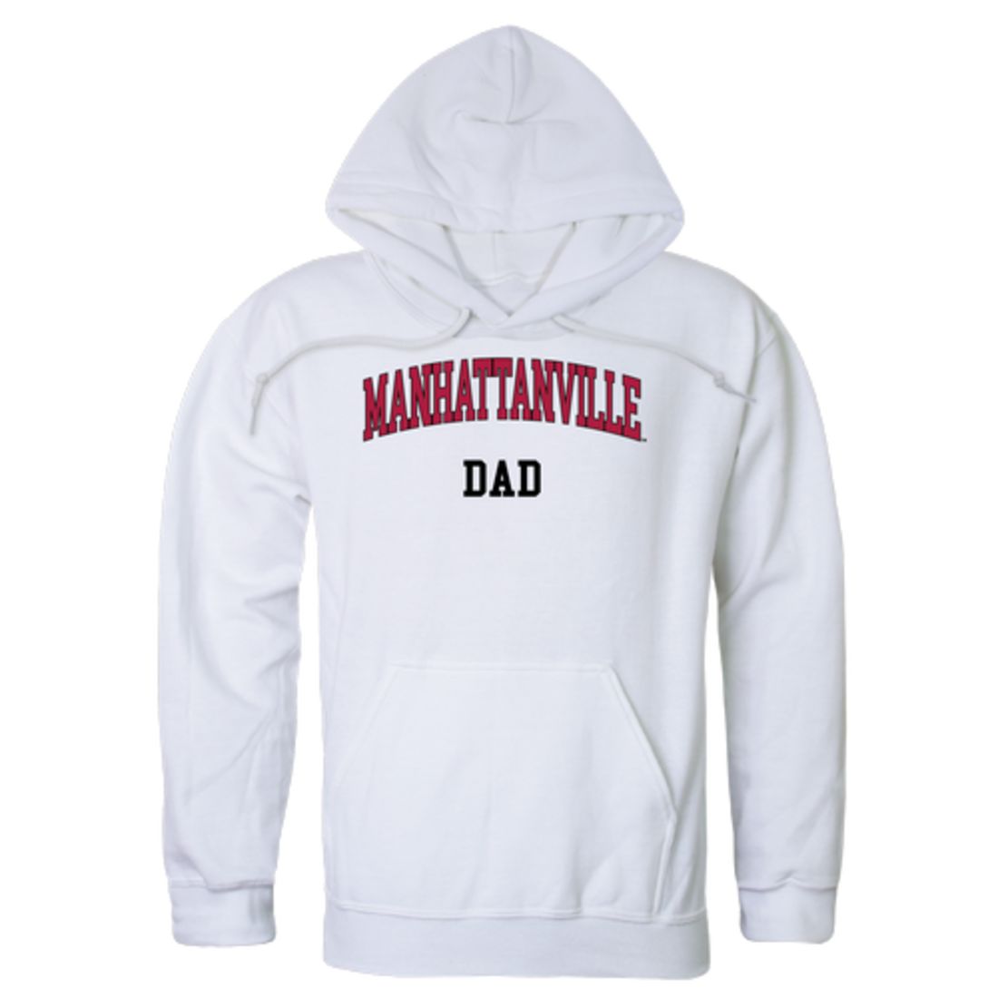 Manhattanville College Valiants Dad Fleece Hoodie Sweatshirts